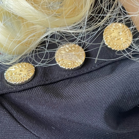 ANNE KLEIN WOMAN OVERSIZED LONG SLEEVE BLACK SHEER LINED BLOUSE 2XL NWT - Picture 11 of 15